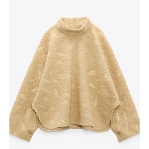 ZARA Cape Sleeve Top